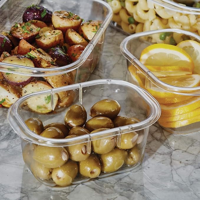 Rubbermaid Brilliance Food Storage Containers, Leak-Proof - Image 4