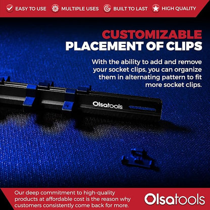 Olsa Tools Aluminum Socket Organizer - Image 5