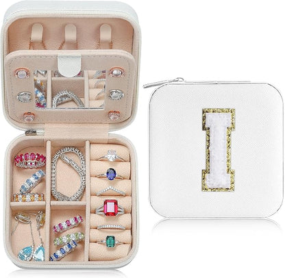 Parima Women's Jewelry Organizer | Necklace, Ring Organizer | White Travel Gift by PARIMA