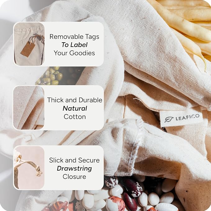 LEAFICO Multipurpose Eco Cloth Bags - Image 4