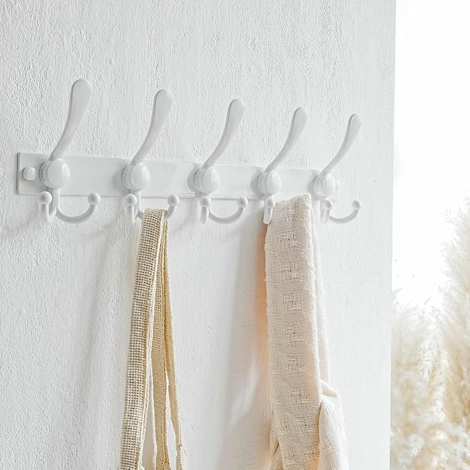 Dseap Coat Rack Wall Mount 2.0 Pro: Heavy Duty 300% Thicker, Stainless Steel - Image 7