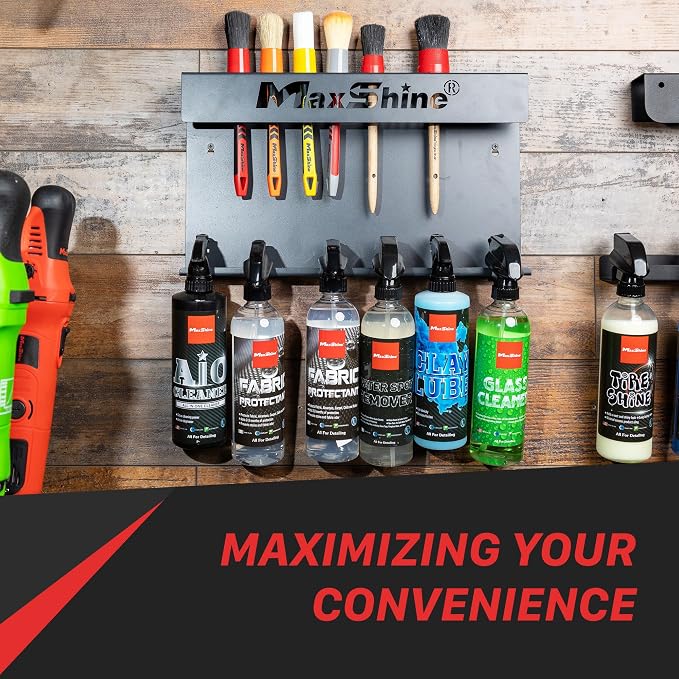Maxshine Universal Detailing Brush & Spray Bottle Holder - Image 6