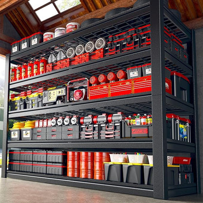 55.1" W Metal Shelving 5 Tier Garage Shelving 3050LBS Storage Shelves by Unknown