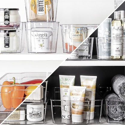BINO | Stackable Plastic Storage Bins, Large - Image 5