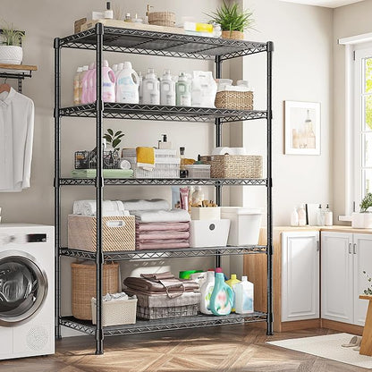 REIBII Storage Shelves 71" H Tall Wire Shelving Unit Sturdy Metal Shelves - Image 8