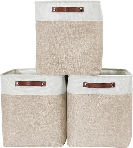 DECOMOMO Extra Large Storage Baskets, 54.5L Fabric Storage Bins by DECOMOMO