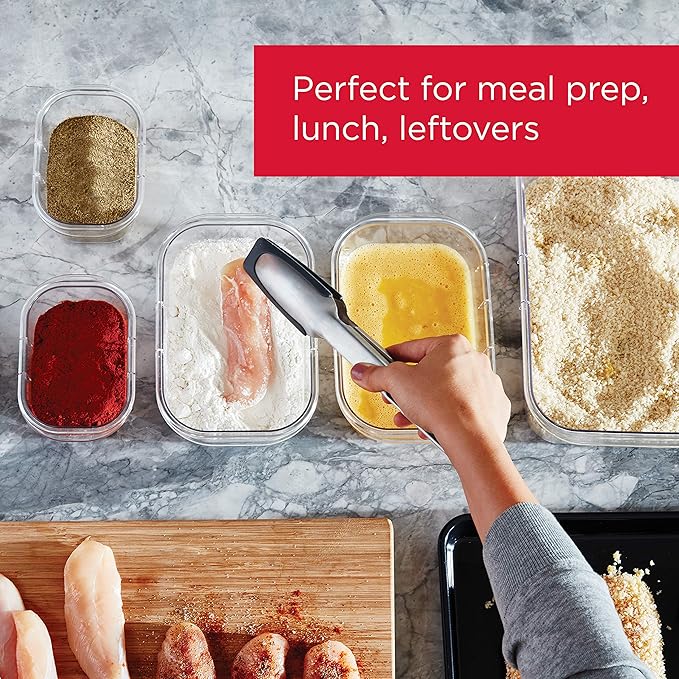 Rubbermaid Brilliance BPA-Free Airtight Food Storage Containers, 24-Piece Set - Image 3
