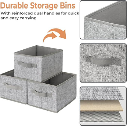 GRANNY SAYS Fabric Storage Bins, Closet Storage Bins - Image 4