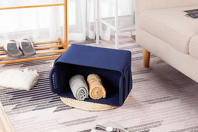 Minoisome Storage Basket Felt Storage Bin Collapsible& Convenient Box Organizer - Image 3