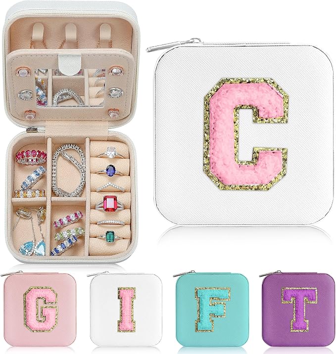 Parima Travel Essentials for Women Jewelry Box, Travel Accessories for Teen by PARIMA