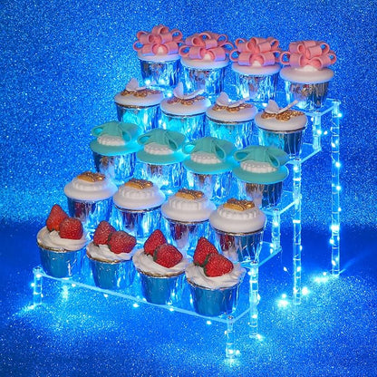 DIWNELEM 5 Tier Acrylic Risers by DIWNELEM