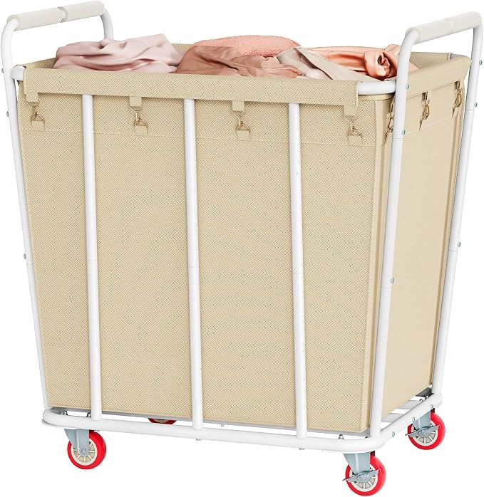 Hoctieon Large Laundry Cart by Hoctieon