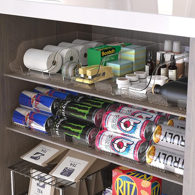 Simple Houseware Tall Skinny Can Organizer and Dispenser - Image 5