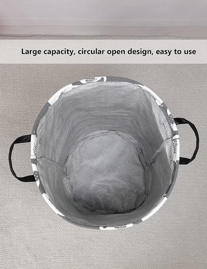 QUEENLALA Large Storage Basket, Laundry Hamper/Bathroom/Home Decor/Collapsible - Image 6