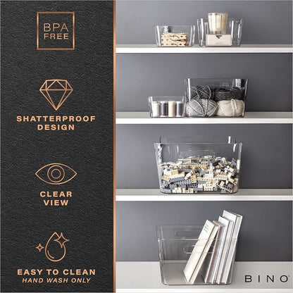 BINO | The SOHO Collection Plastic Storage Bins, X-Small - Image 7