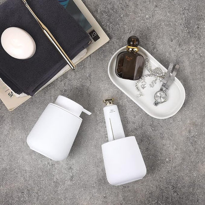BosilunLife White Bathroom Accessory Set - Image 5
