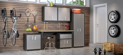 Manhattan Comfort Fortress Collection Convenient Durable Mobile Garage Chest - Image 9