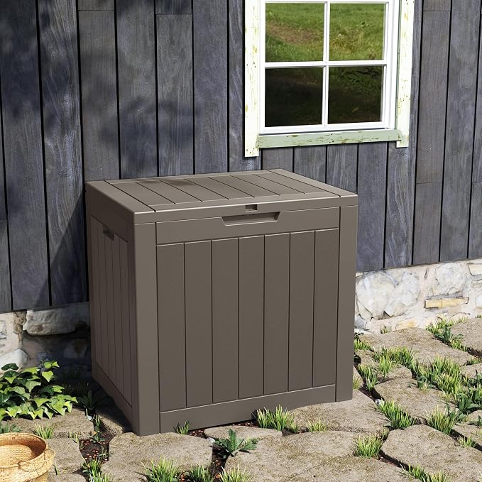 NUNU LAB 35 Gallon Outdoor Storage Box Waterproof, Outside Package Delivery - Image 7