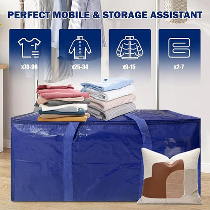 8 Pack Extra Heavy Duty Large Moving Bags - Image 6
