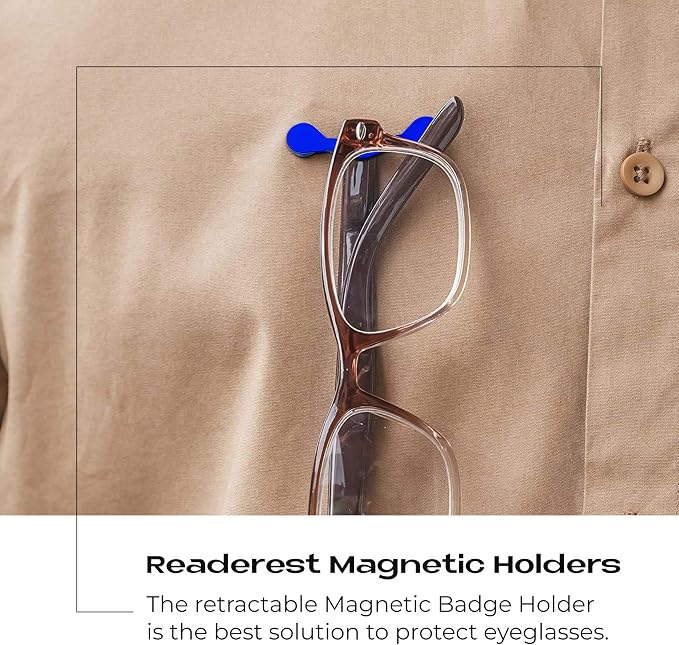 Readerest Magnetic Glasses Holder, Magnet Clip - Image 2