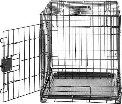 Amazon Basics Durable, Foldable Metal Wire Small Dog Crate - Image 3