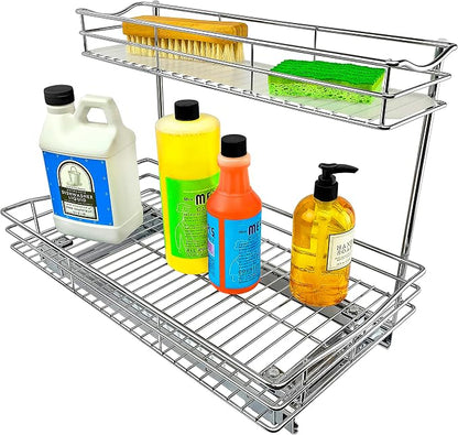 LYNK PROFESSIONAL® Pull Out Under Sink Kitchen Cabinet Organizer by LYNKPROFESSIONAL
