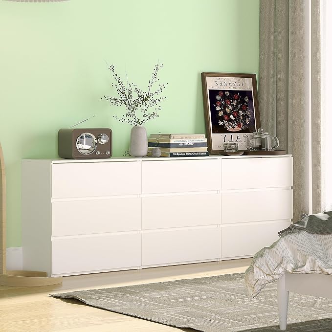 woodtalks 3 Drawer Dresser, Wood Chest Drawers - Image 6