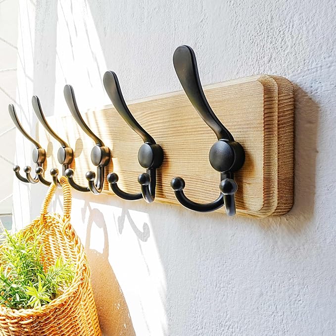 Dseap Coat Rack Wall Mount - Image 5