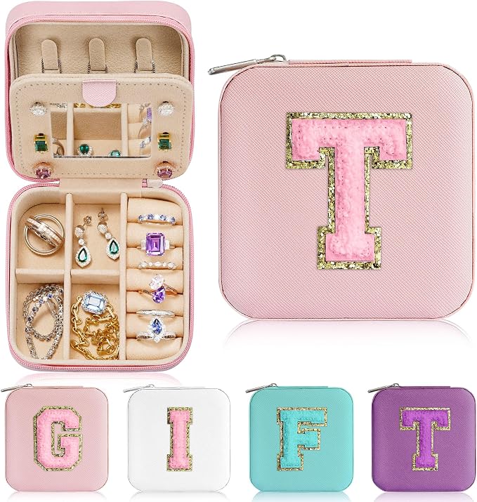Parima Travel Essentials for Women Jewelry Box, Travel Accessories for Teen by PARIMA