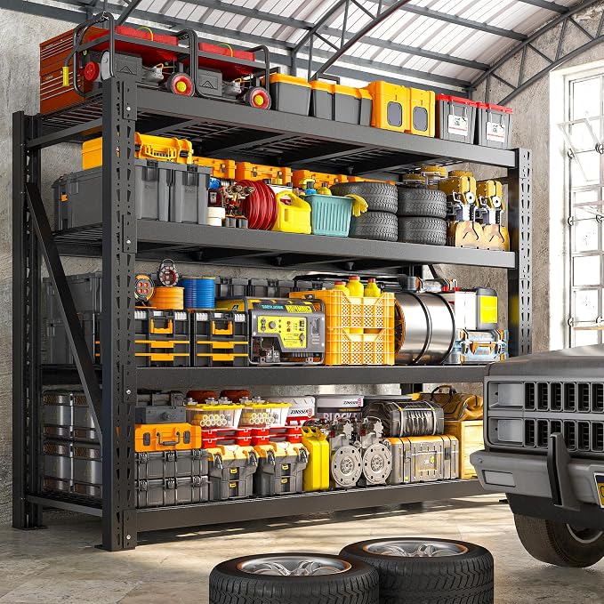 Bepatio 11000LBS Garage Shelving Heavy Duty, Industrial Shelving - Image 7