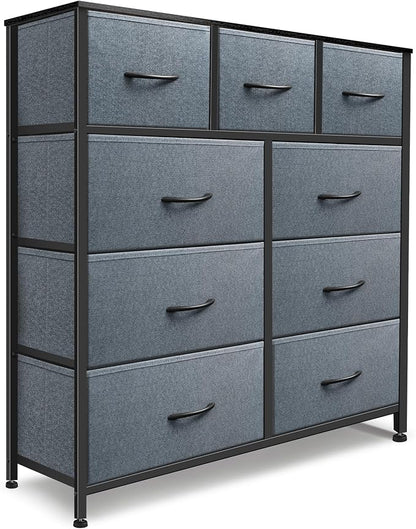 Dresser for Bedroom with 9 Drawers, Chest of Drawers, Storage Drawers Organizer by Sonharlar