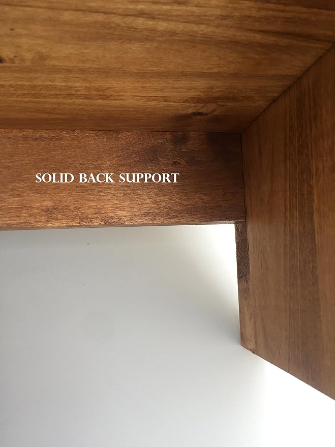 Ideas to Home Computer Monitor Riser Solid Albus Wood - Image 5