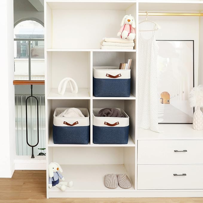 OrganiHaus Extra Large Fabric Storage Baskets - Image 5