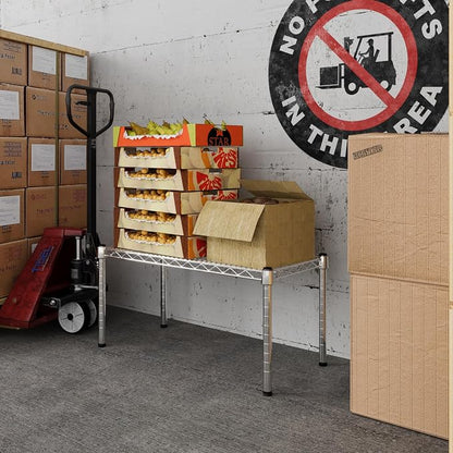 14" Deep x 30" Wide x 14" Height Wire Shelving Kit | 1-Tier | NSF Commercial - Image 5