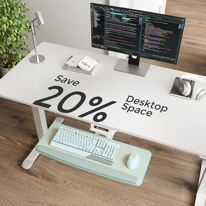 EUREKA ERGONOMIC Keyboard Tray Height Adjustable, Swivel Tilt Computer Keyboard - Image 7