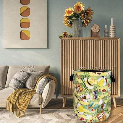 Happy Summer Time Laundry Hamper - Image 7