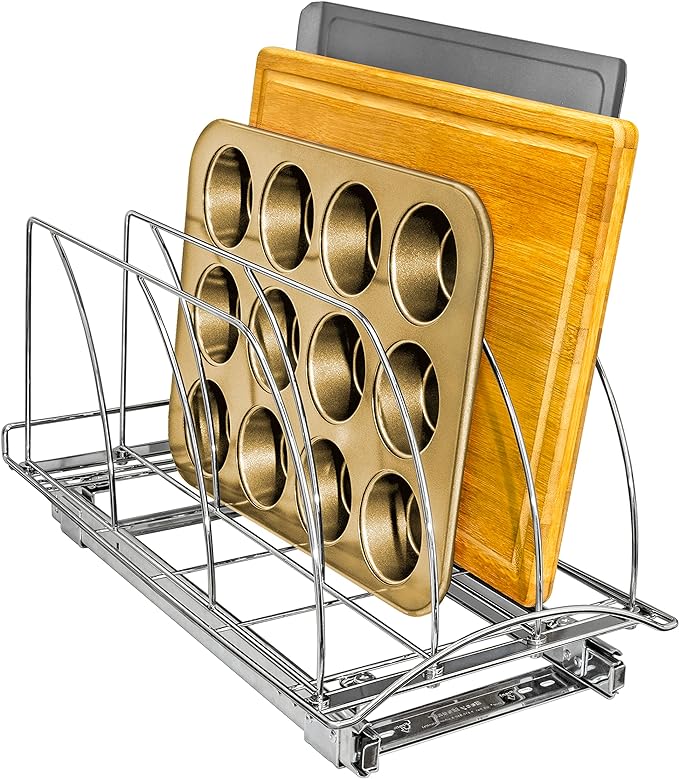 LYNK PROFESSIONAL® Pull Out Cutting Board, Cookie Sheet, and Baking Pan by LYNKPROFESSIONAL