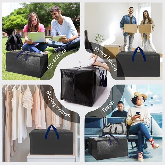 Heavy Duty Extra Large Moving Bags W/Backpack Straps - Image 6