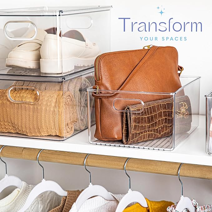 primebox Clear Plastic Organizer Bins - Image 5