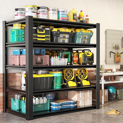 72" H Garage Shelving, Heavy Duty Storage Shelves, Garage Storage Shelves by Unknown