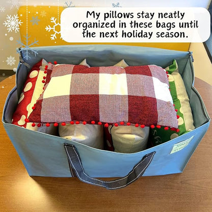 VENO 8 Pack Moving Bags and Large Christmas Storage Bins - Image 2