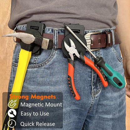MUTUACTOR Tool Holster Belt Clip, Heavy-Duty Magnetic Tool Holder - Image 6