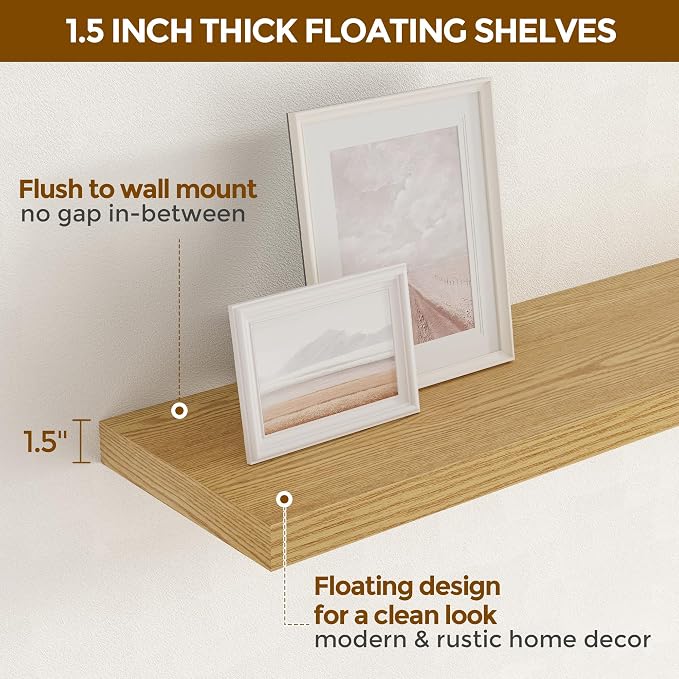 Fun Memories 32 Inch Floating Shelves - Image 5