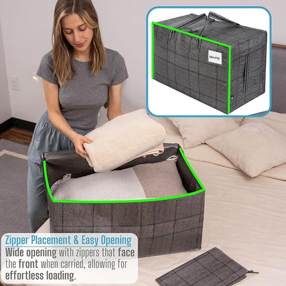 VENO 8 Pack Moving Bags, Moving Supplies, Moving Boxes, College Packing Storage - Image 3