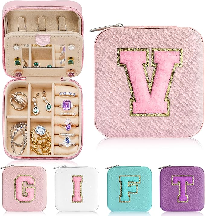 Parima Travel Essentials for Women Jewelry Box, Travel Accessories for Teen by PARIMA