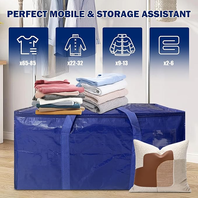 16 Pack Extra Heavy Duty Large Moving Bags - Image 6