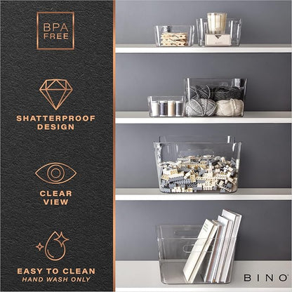 BINO | Plastic Organizer Bins, Large - Image 7