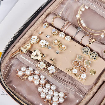 NISHEL Travel Jewelry Case, Holiday Organizer - Image 5