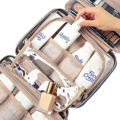 NISHEL Travel Toiletry Bag for women, Portable Hanging Organizer for - Image 5