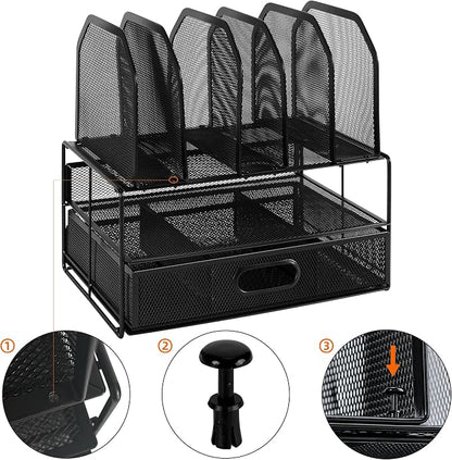 Amazon Basics Mesh Desk Organizer - Image 2